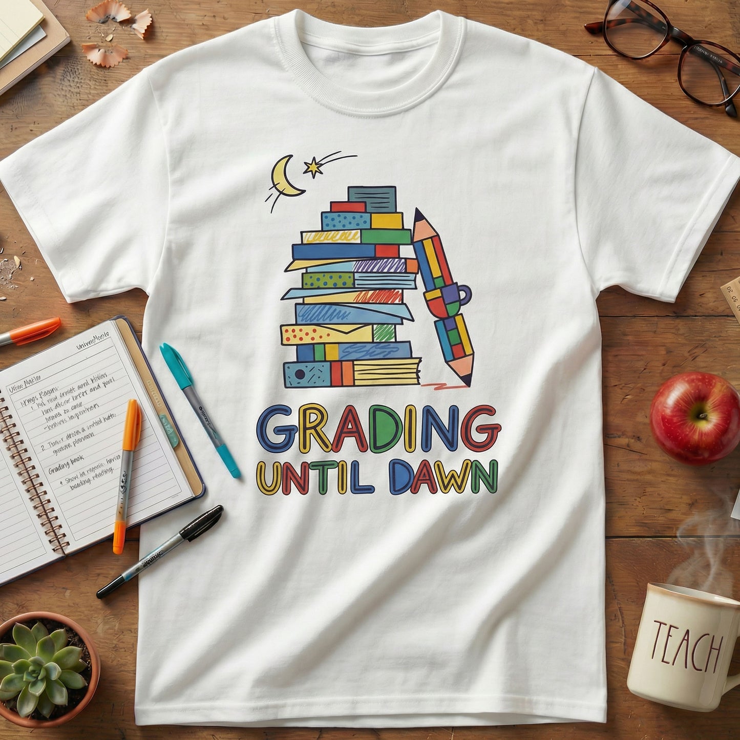 Grading Until Dawn Dark Tee