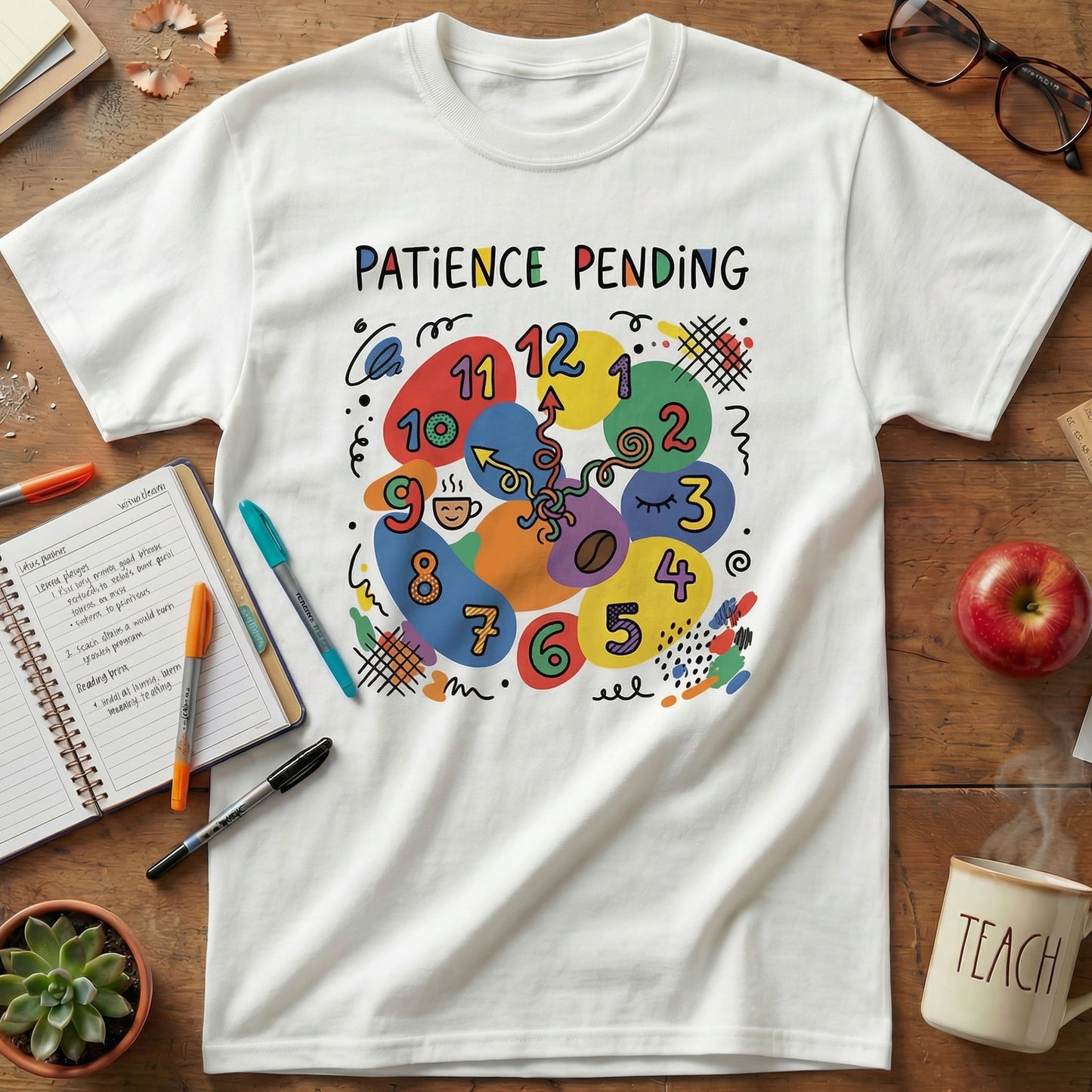 Patience Pending Math Teacher Tee