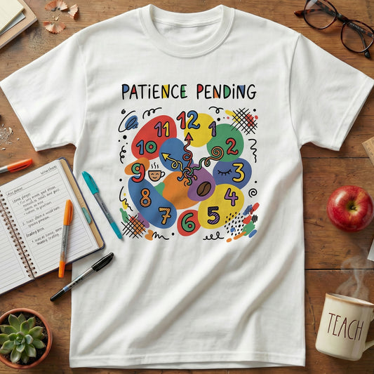 Patience Pending Math Teacher Tee