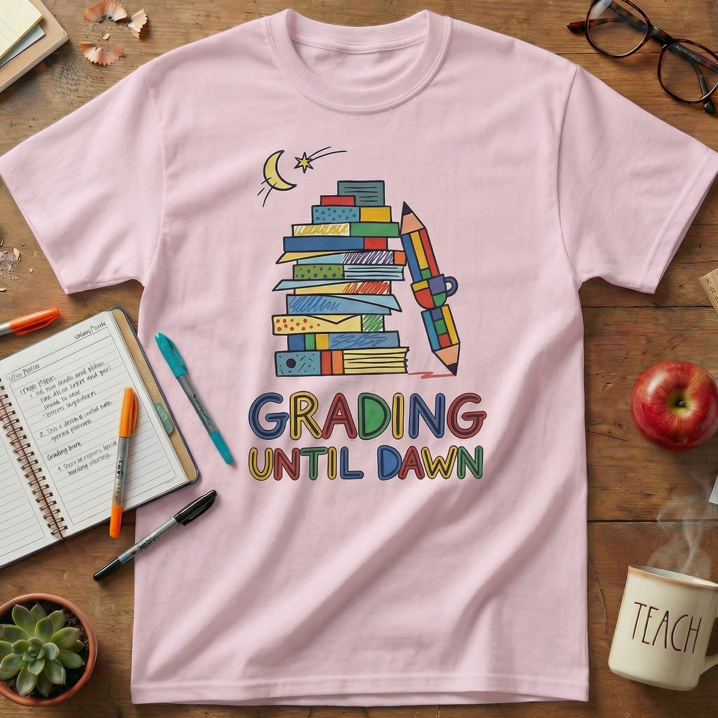 Grading Until Dawn Dark Tee