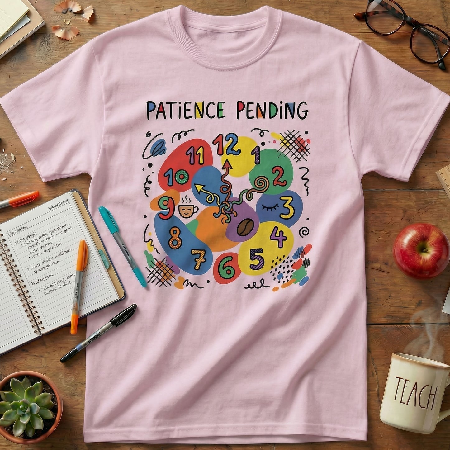 Patience Pending Math Teacher Tee