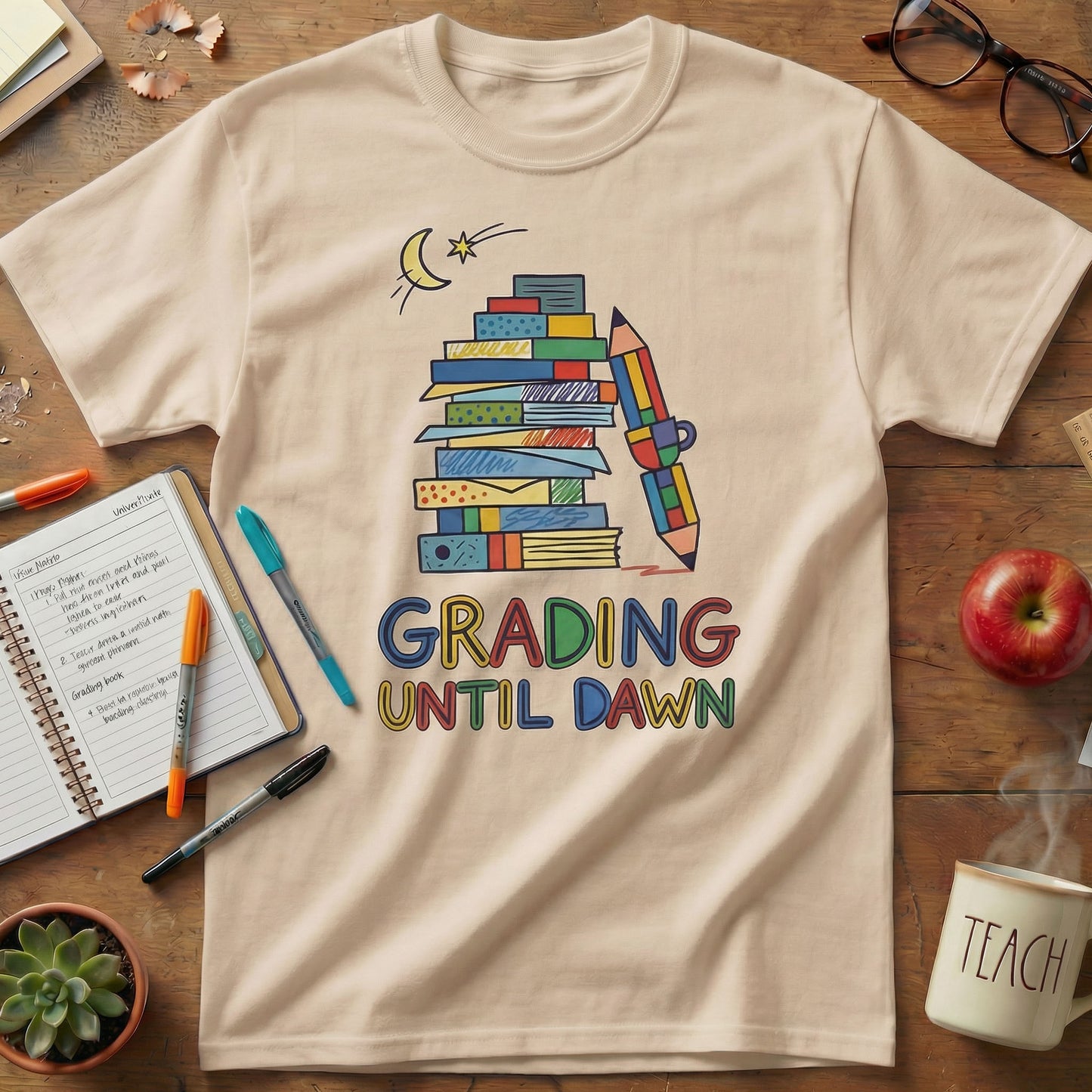 Grading Until Dawn Dark Tee
