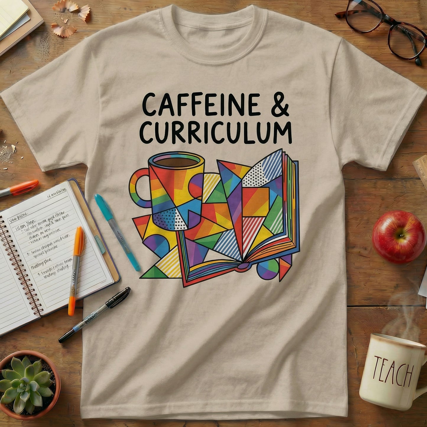 Caffeine & Curriculum Tee