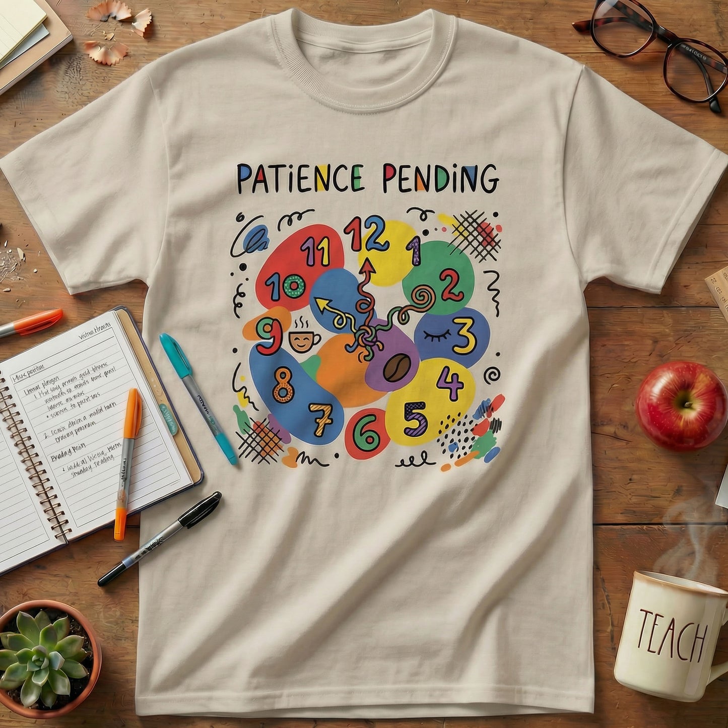 Patience Pending Math Teacher Tee