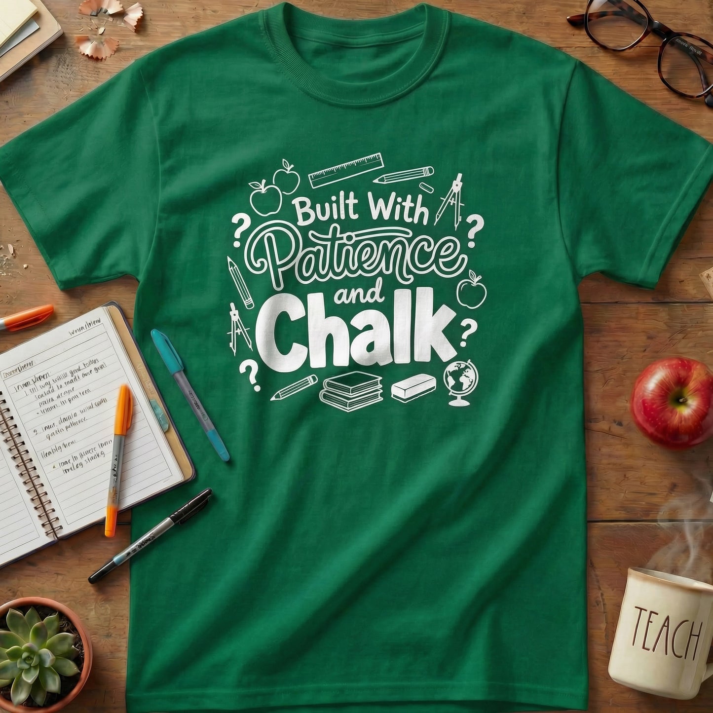 Built With Patience & Chalk Tee Ver II